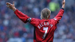 Những số áo Beckham qua các đội bóng