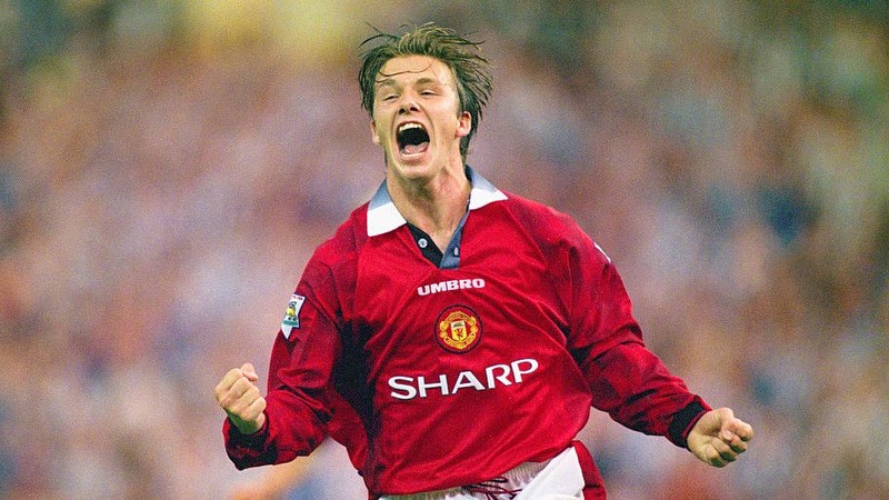 Beckham thời trẻ và tâm điểm của bóng đá thế giới